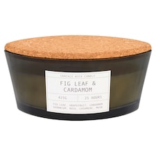 F&F Home Crackle Fig Leaf and Cardamom Candle 425g