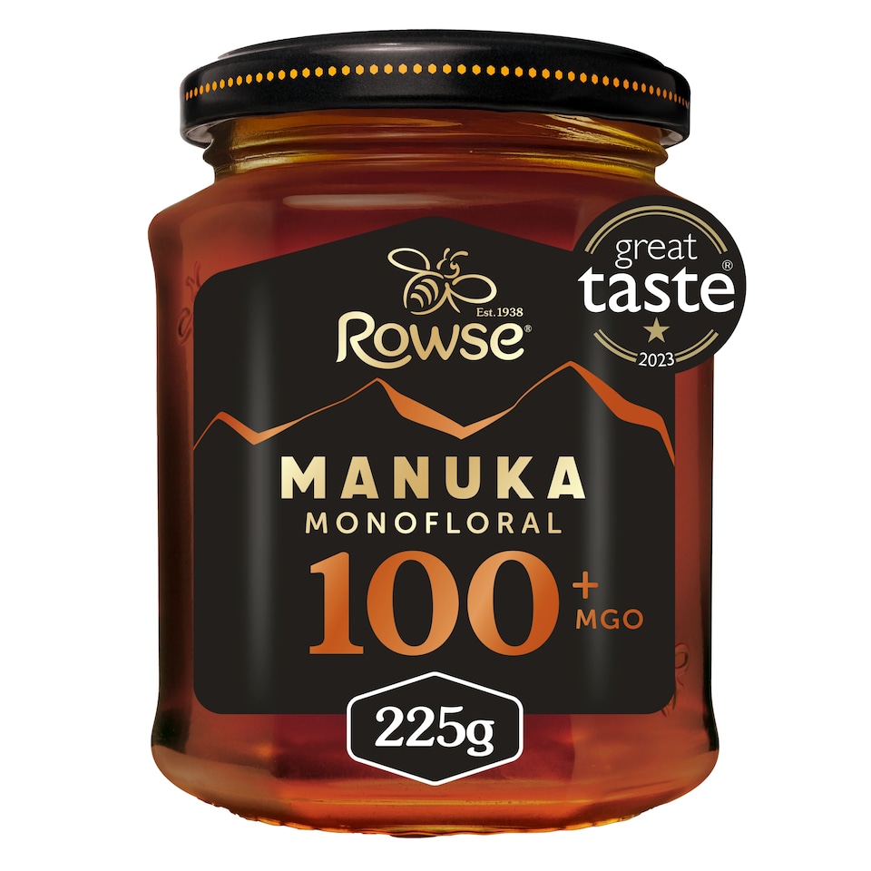 image 1 of Rowse Authentic Manuka New Zealand Honey 100+ Mgo 225G