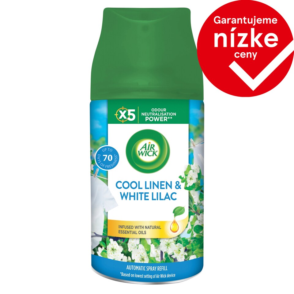 Air Wick Freshmatic Automatic Spray Refill Cool Linen & White Lilac 250 ml