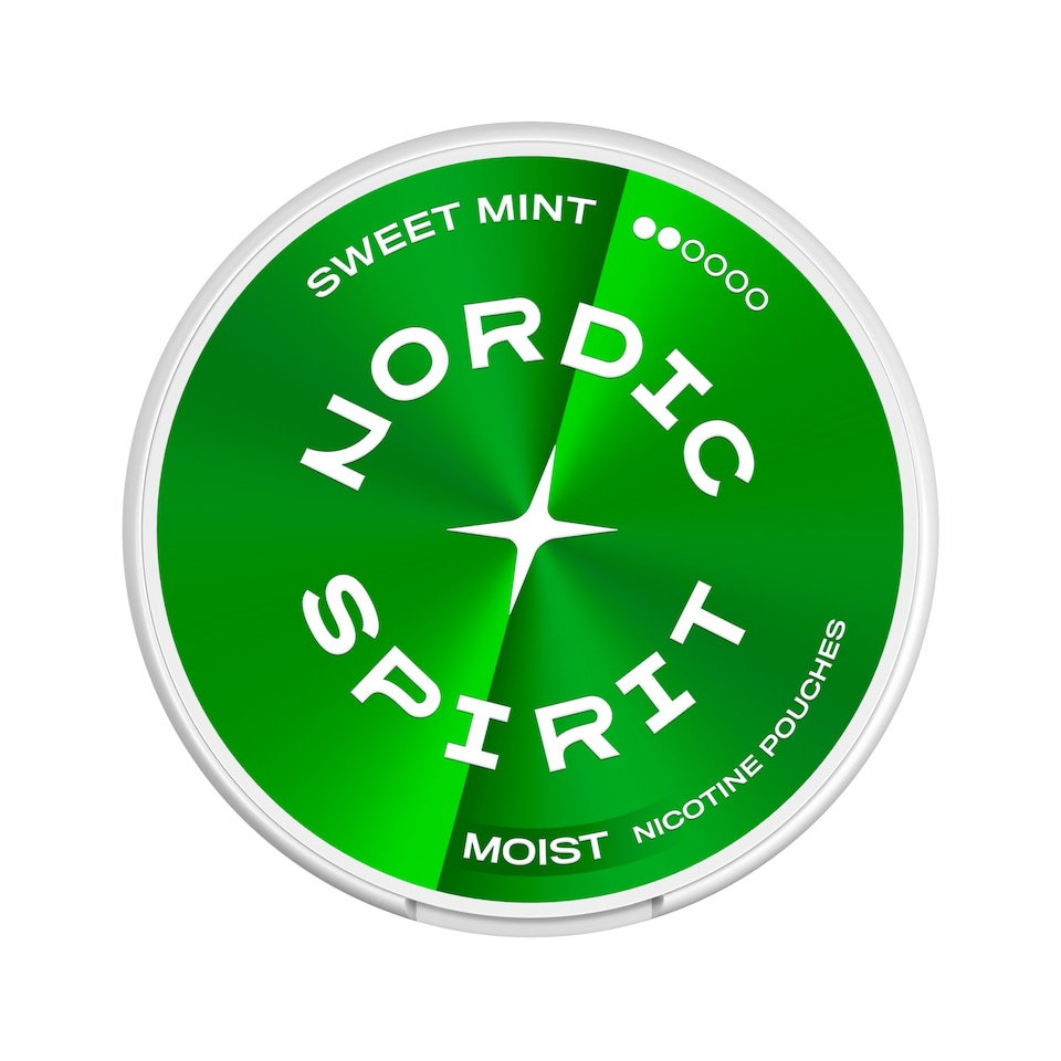 image 1 of Nordic Spirit Sweet Mint Regular - Tobacco Free Nicotine Pouches 20 Pack 6mg 14g