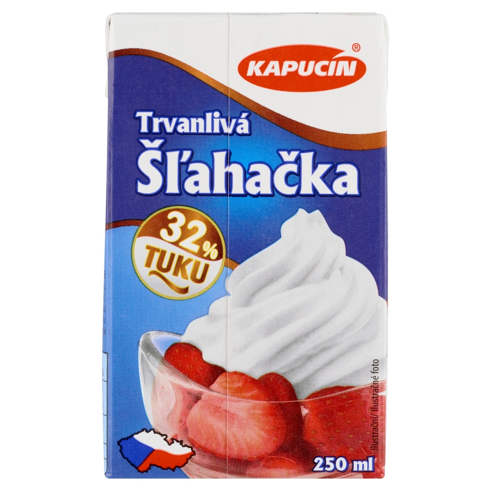 Kapucín Trvanlivá šľahačka 250 ml