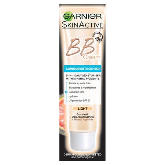 Garnier Bb Cream Oil Free Light 40Ml Tesco Groceries