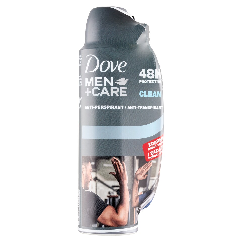 obrázok 1 z Deodorant Dove Men+Care Clean Comfort 150 ml so žiletkou