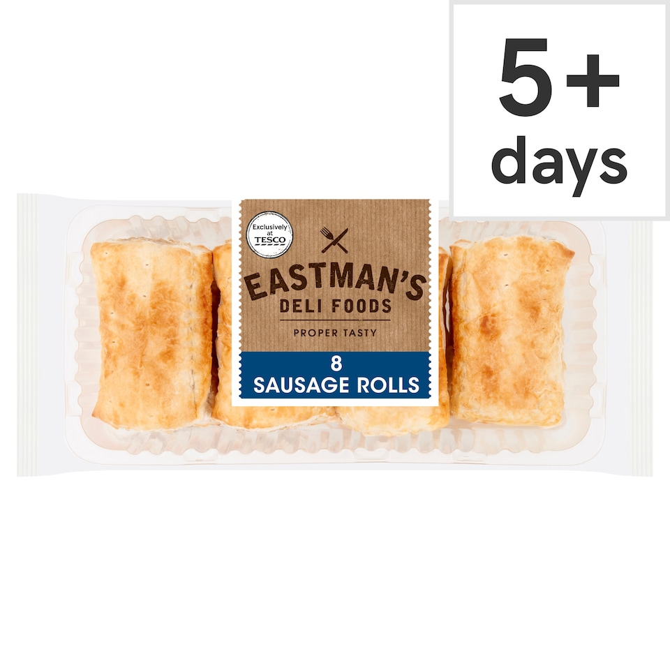 Eastmans 8 Sausage Rolls 480G