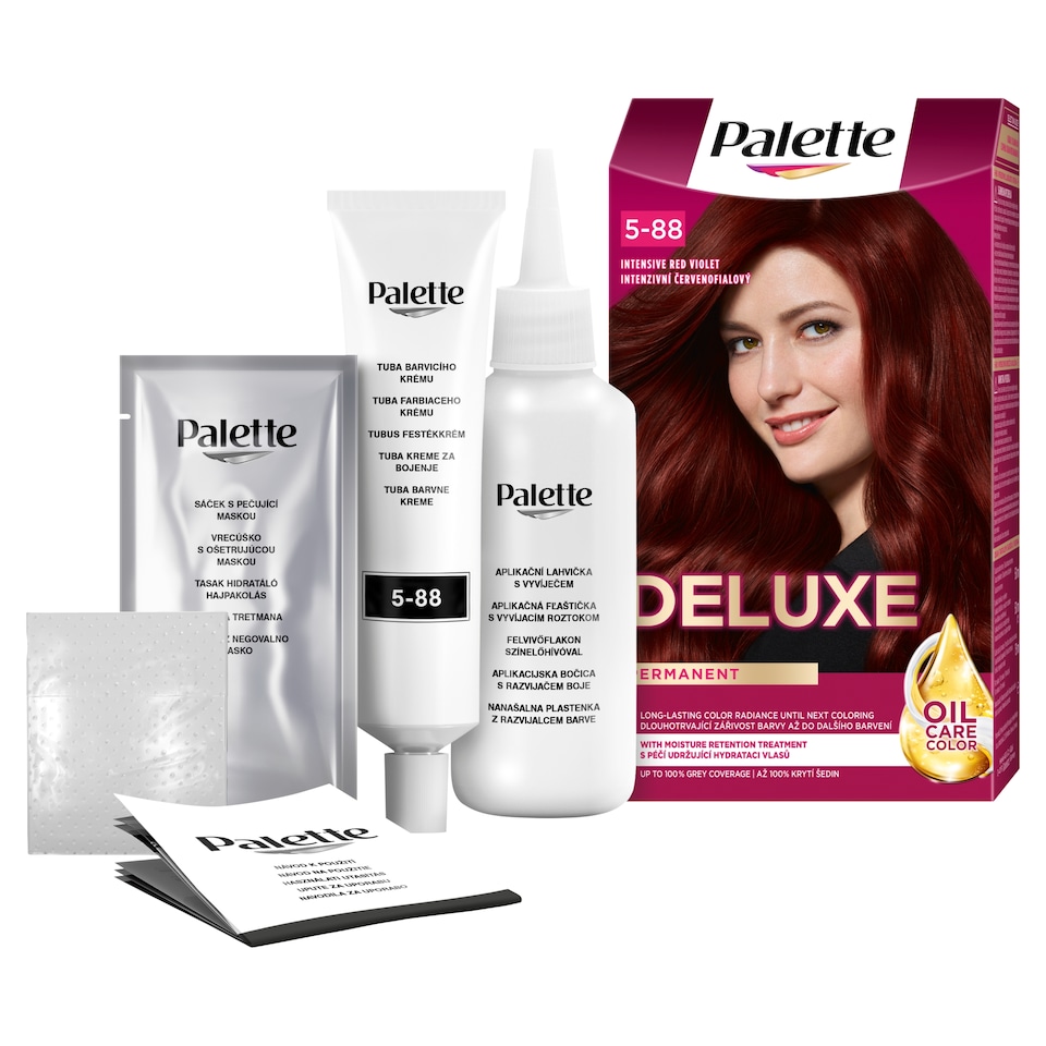 image 1 of Palette Deluxe Hair Color Intensive Red Violet 5-88
