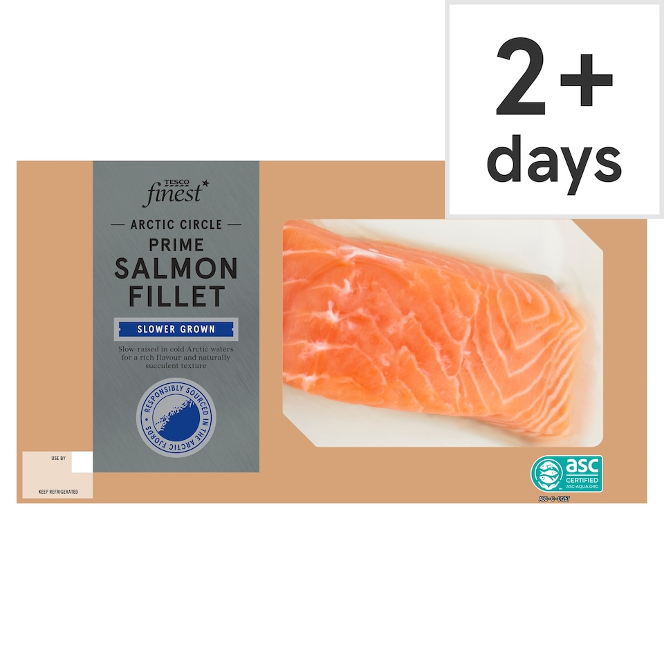 Tesco Finest Arctic Circle Prime Salmon Fillet 200g