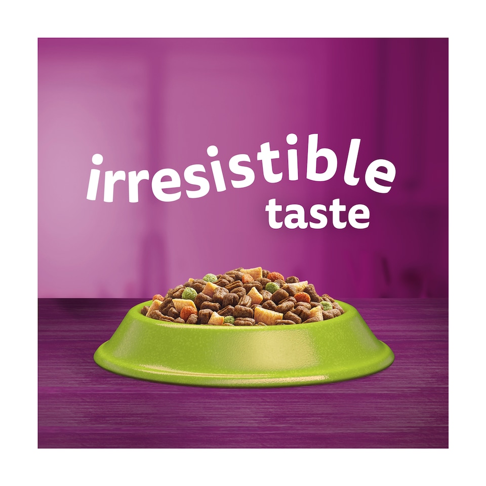 image 1 of Whiskas 1+ Adult Dry Cat Food Biscuits Lamb 1.9kg