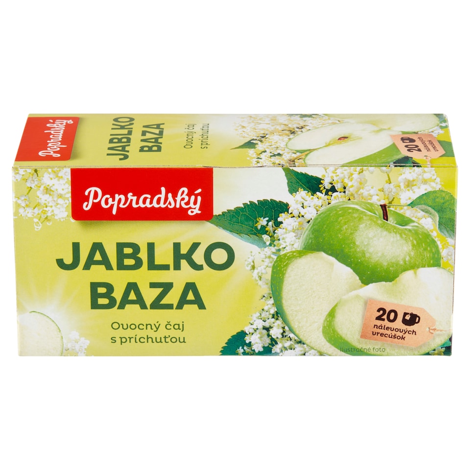 obrázok 1 z Popradský Jablko baza ovocný čaj s príchuťou 40 g