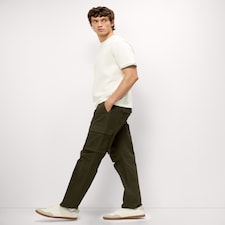 F&F 2-Pack Cotton Rich Cargo Trousers in Multi