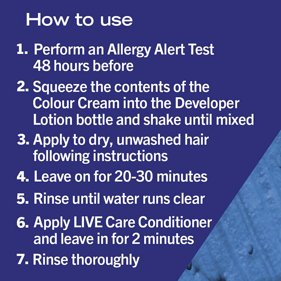 image 1 of Schwarzkopf Live Intense Colour Permanent Hair Dye - Cosmic Blue 090