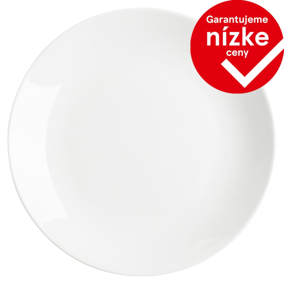 Tesco Home White Dinner Plate