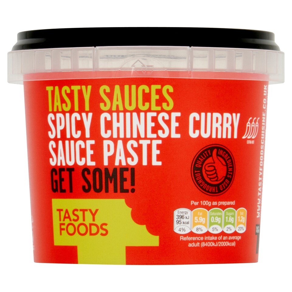 Tasty Foods Spicy Hot Curry Paste 325G