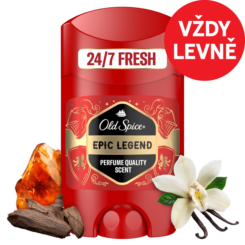 Obrázek 1 pro produkt Old Spice Epic Legend Tuhý Deodorant Pro Muže 50ml
