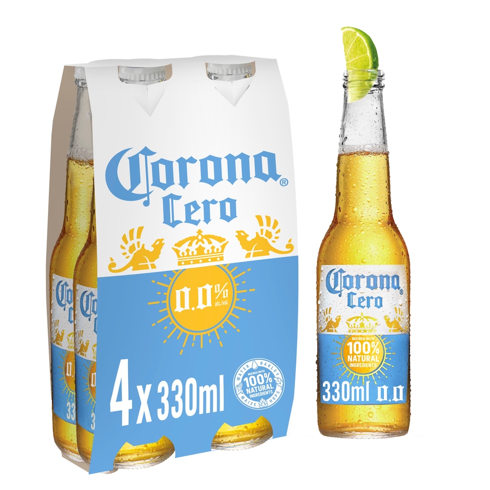 Corona Cero Alcohol Free Beer 4 X 330Ml