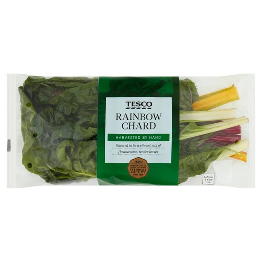 Tesco Rainbow Chard 200g Tesco Groceries