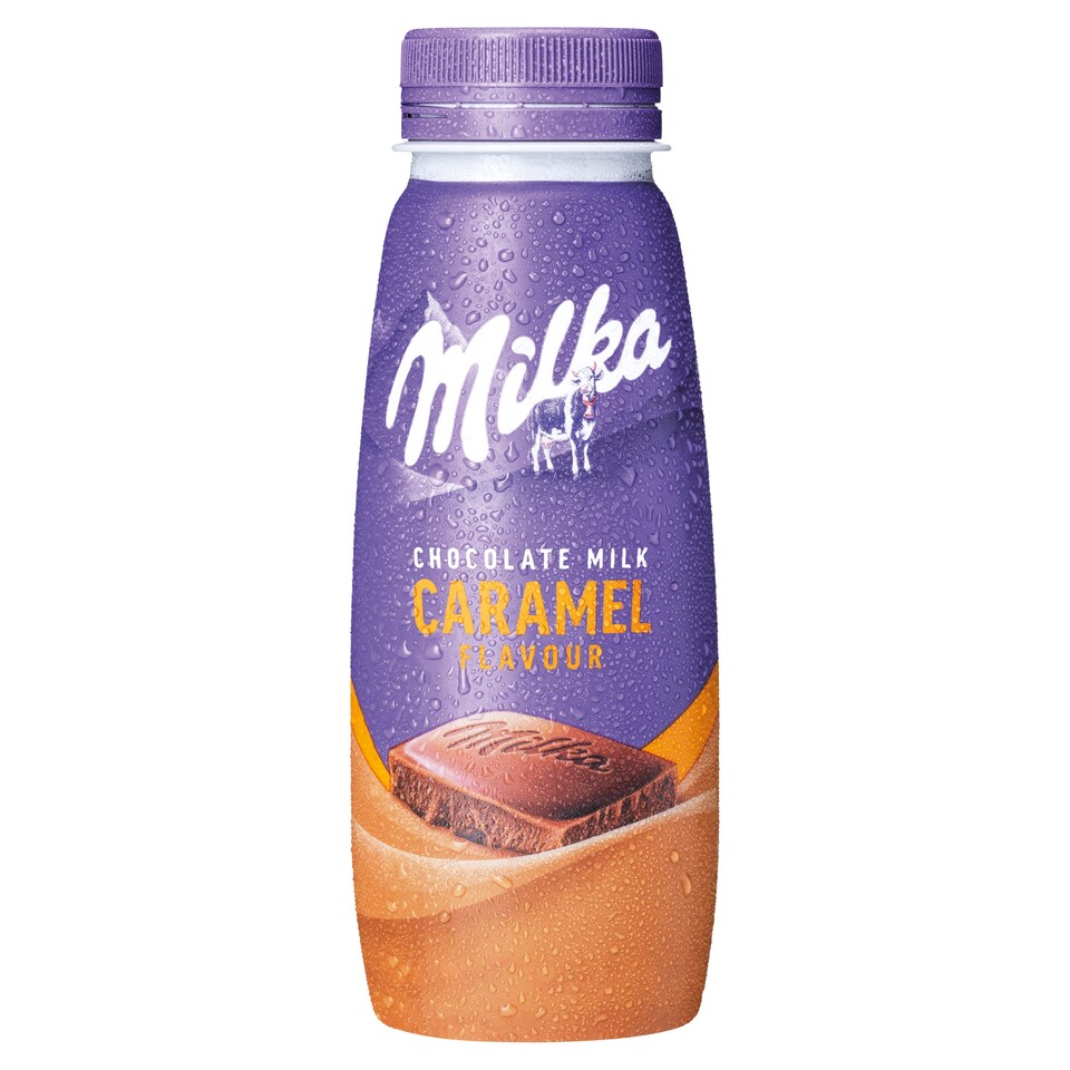 Milka UHT tejital Milka csokoládéval, zsírszegény kakaóporral és karamell ízesítéssel 250 ml
