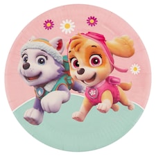 Decorata Party Paw Patrol rózsaszín papírtányér 23 cm 8 db