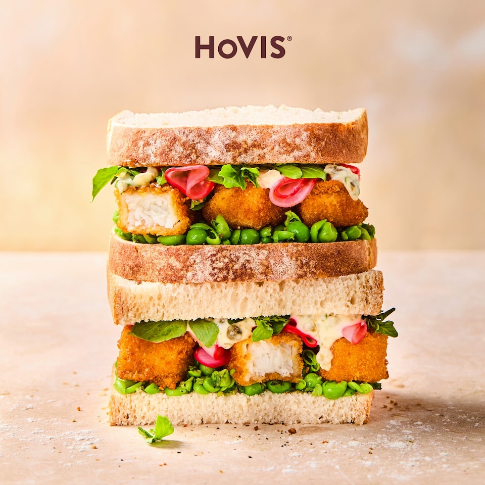 image 1 of Hovis White 'n' Fibre Sliced Bread 800g