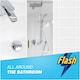image 4 of Flash Spray Wipe Done Bathroom White Blossom 800ml