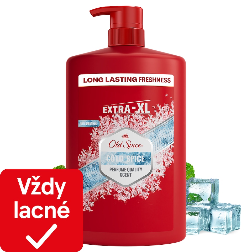 obrázok 1 z Old Spice Cold Spice 3 v 1 Pánsky Sprchový Gél A Šampón 1000 ml