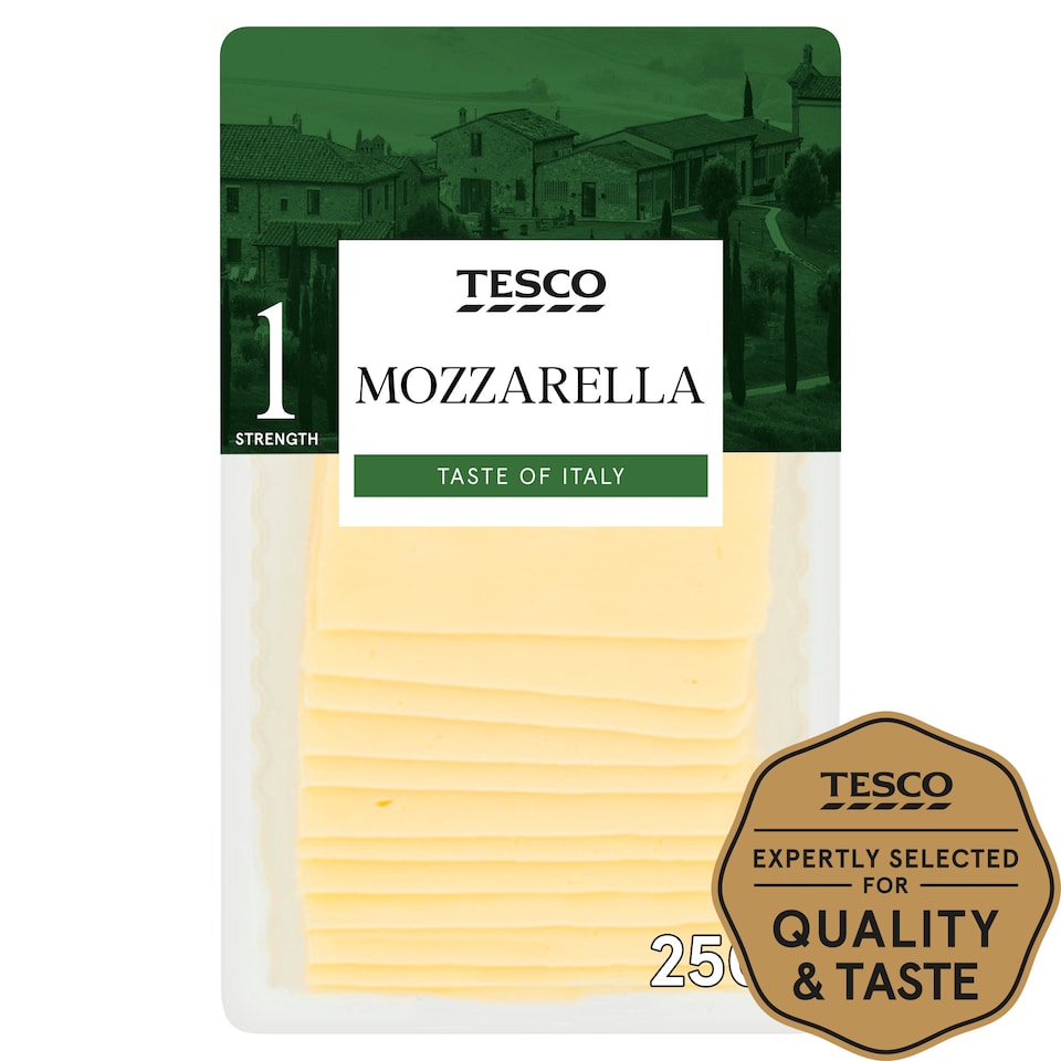 Tesco Mozzarella Slices 250G