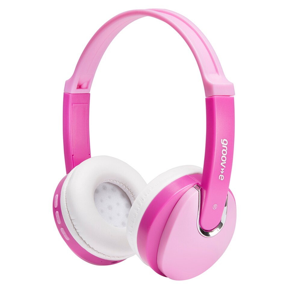 Groov-E Kidz Bluetooth Headphones Pink