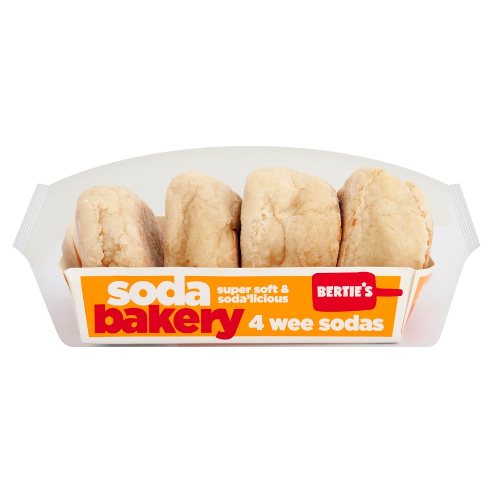 Berties Bakery 4pk Wee Sodas 