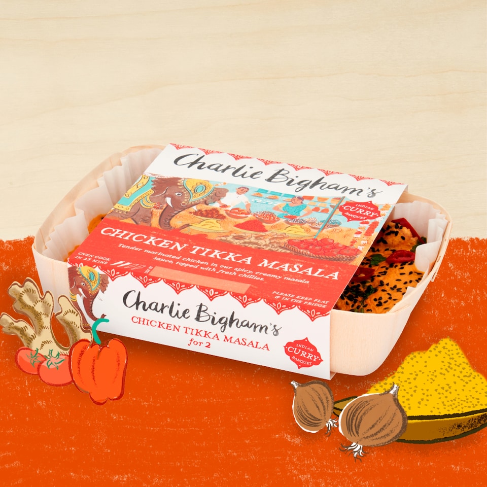 image 1 of Charlie Bigham's Chicken Tikka Masala 456g 