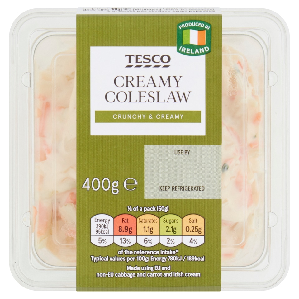 Tesco Creamy Coleslaw 400G