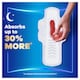 image 4 of Always Infinity Flex Protect 9 Night Extra Sanitary Pads With Wings Size 4