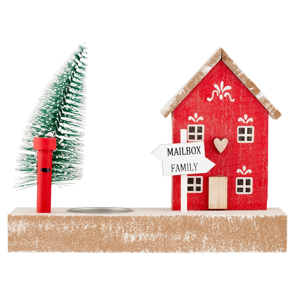 Vánoční držák na svíčku