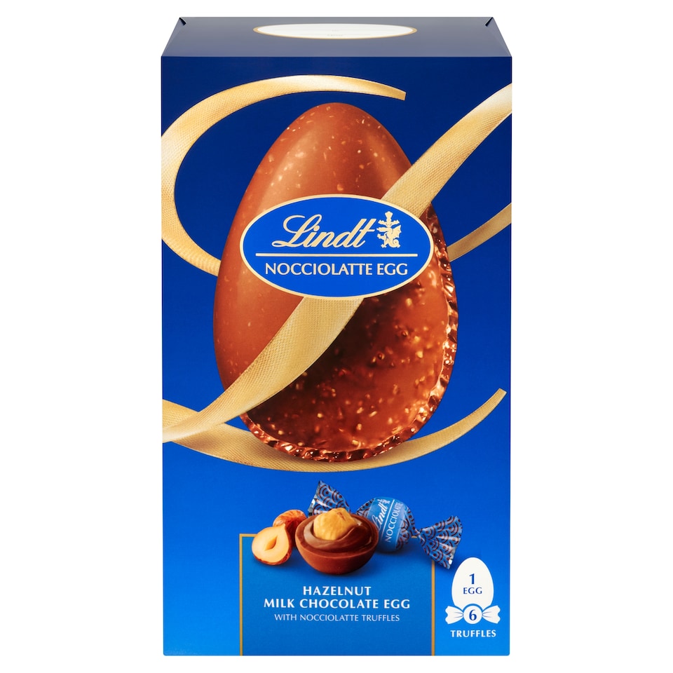 image 1 of Lindt Chocolate Egg Hazelnut 245g 