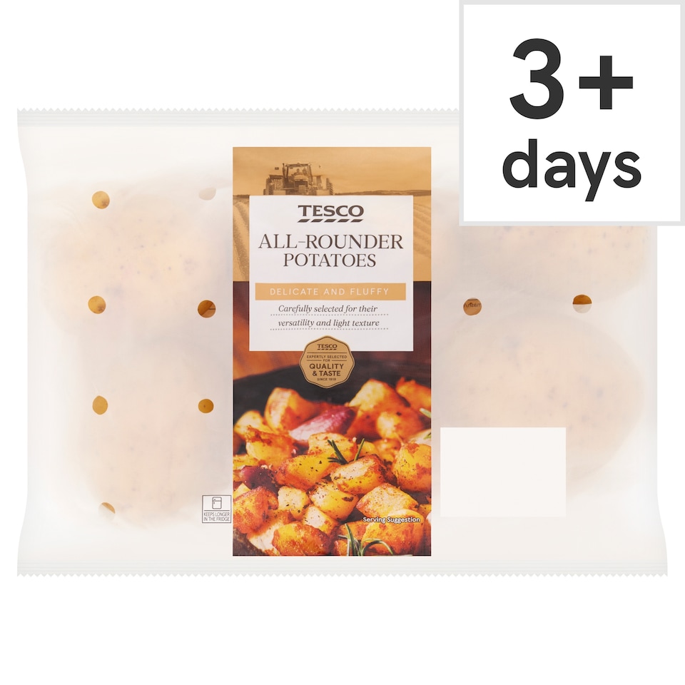 Tesco All Rounder Potatoes 1.25kg 