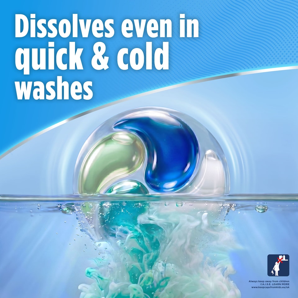 image 1 of Persil Non Bio 4 in 1 Laundry Washing Detergent Capsules XXXL Giga Pack 68 Washes 924g