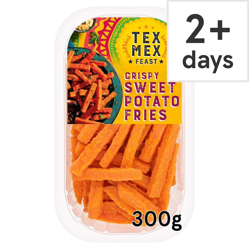 Tex Mex Feast Crispy Sweet Potato Fries 300g