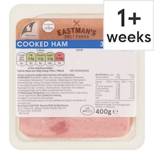 Eastmans Wafer Thin Cooked Ham Slices 400g