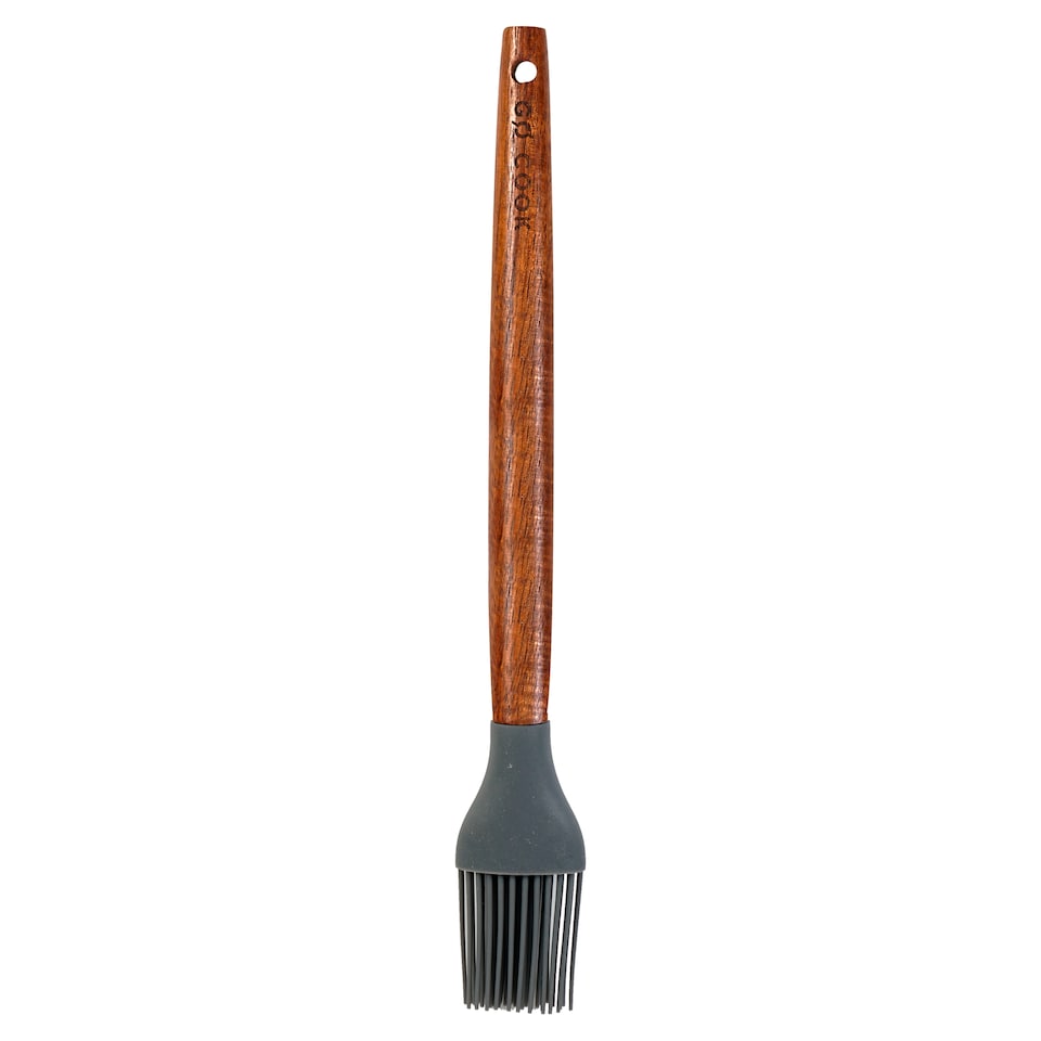 Go Cook Grey Acacia Silicone Pastry Brush