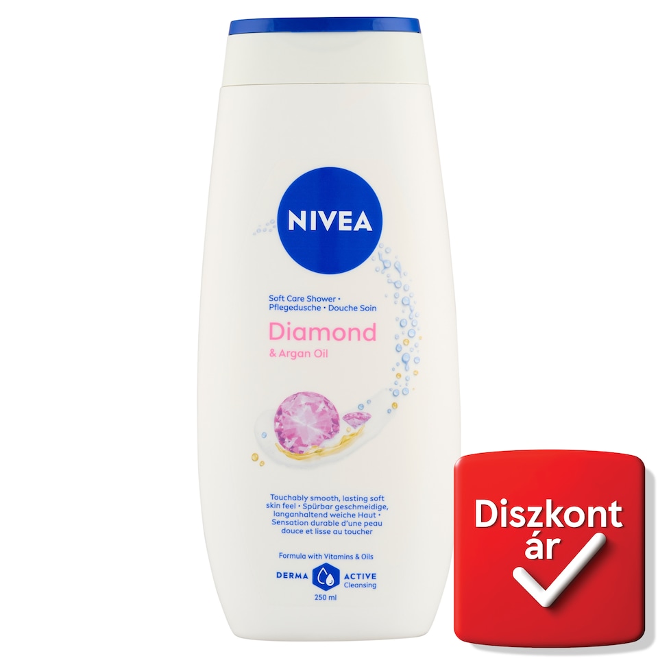 image 1 of NIVEA Diamond & Argan Oil Soft Care Shower 250 ml