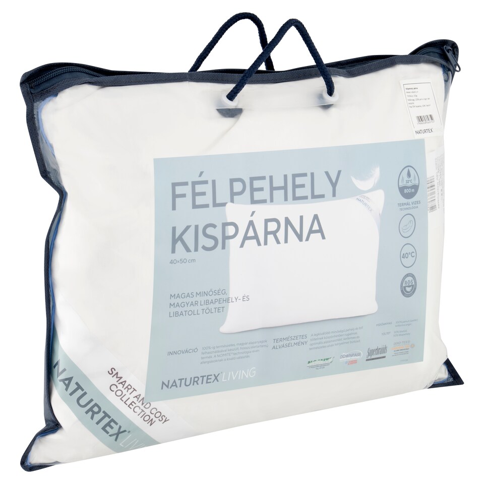Naturtex Living Half-Feather Pillow 40 x 50 cm