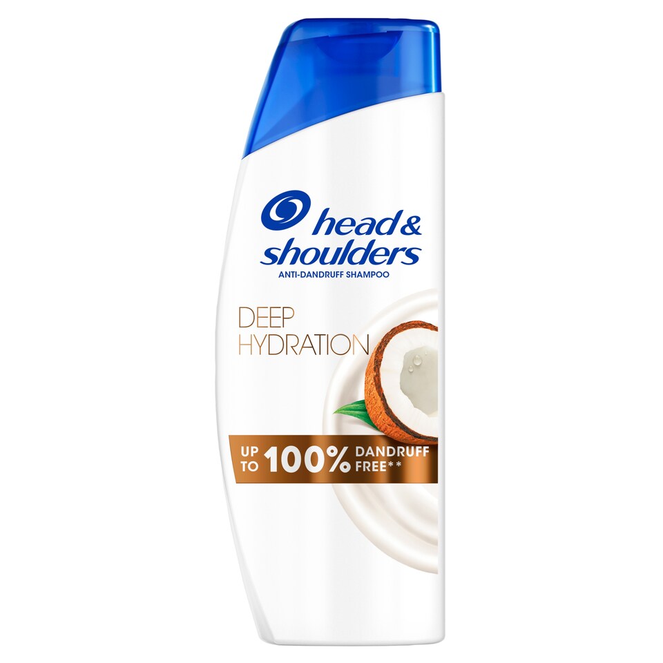 image 1 of Head & Shoulders Deep Hydration Anti Dandruff Shampoo 250ml with Coconut Oil. Daily Use