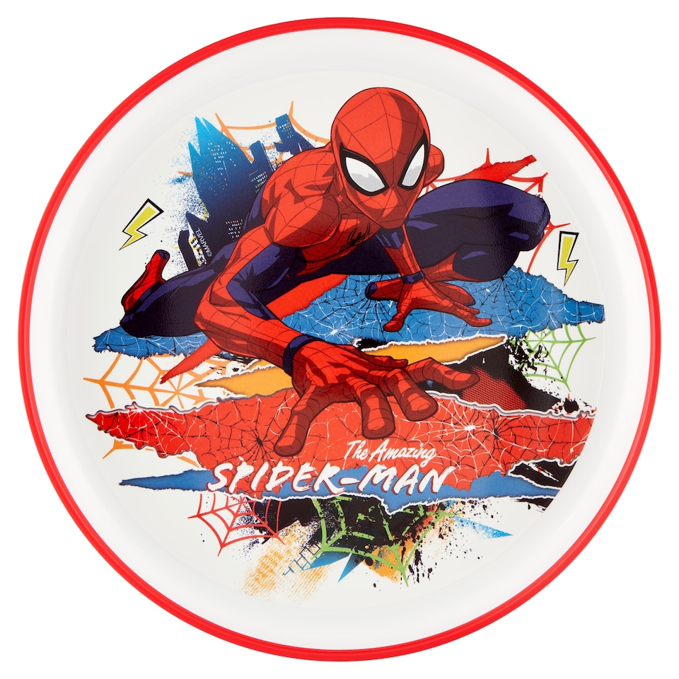 Stor Non Slip Bicolor Premium Spiderman tanier