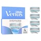 image 1 of Gillette Venus for Pubic Hair & Skin Women's Razor Blades 4 Pack