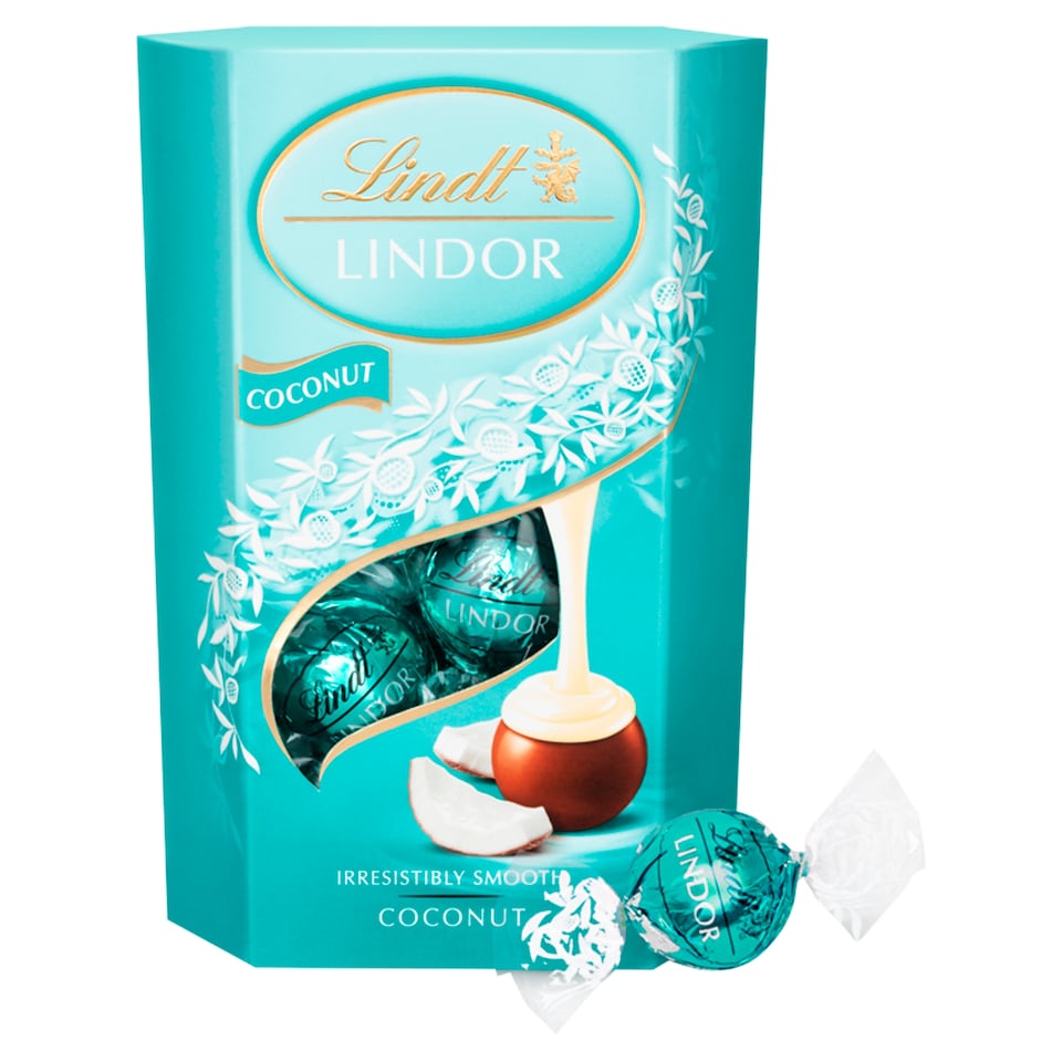 image 1 of Lindt Lindor Coconut 200G
