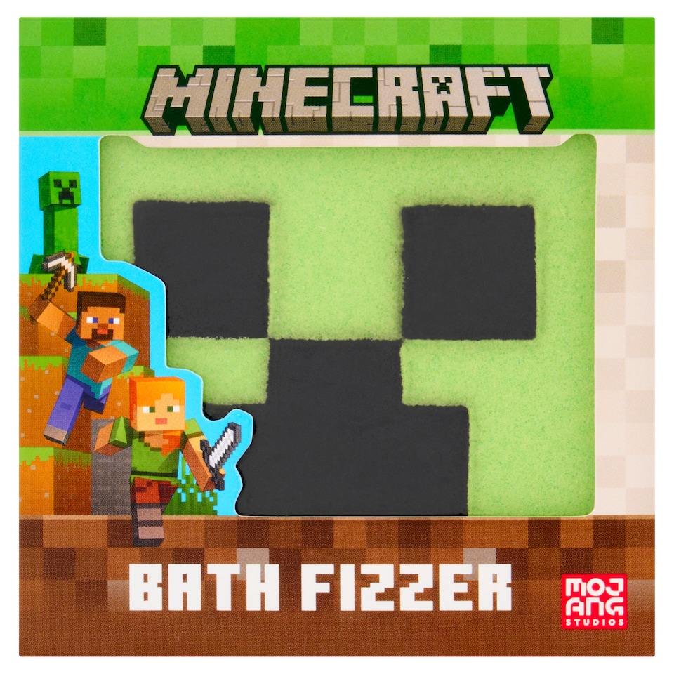 Minecraft creeper bath fizzer 150g