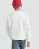 image 3 of Stranger Things Cotton Rich Pizza Print Sweatshirt in Cream
