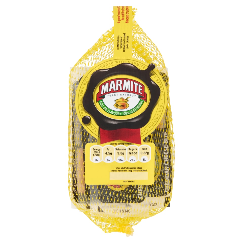 Marmite Cheddar Cheese Bites 75g