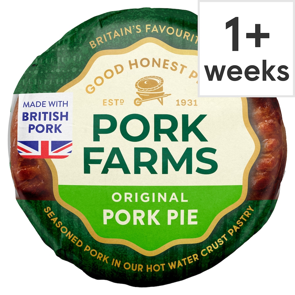 Pork Farms Individual Original Pork Pie 142G