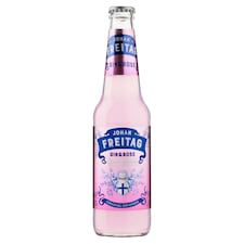 Johan Freitag Gin s limonádou s příchutí růže 0,33l
