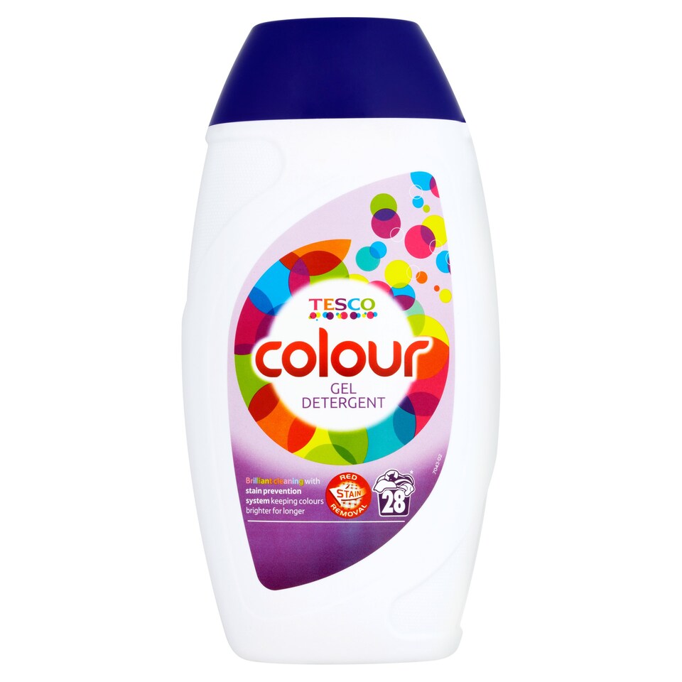 Tesco Laundry Gel Colour 980Ml Tesco Groceries