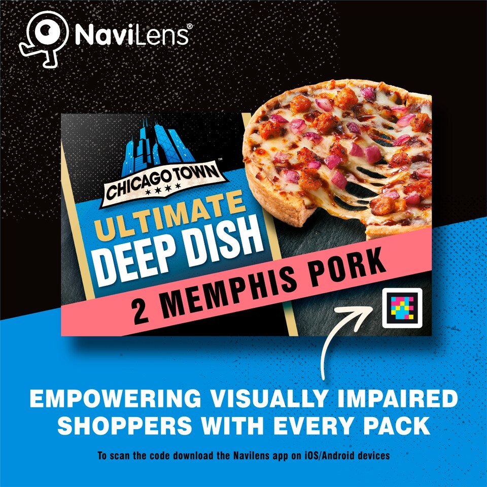 image 1 of Chicago Town Ultimate Deep Dish Pizza - Memphis Pork 2 x 150g